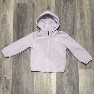 The North Face - Baby Girls Lavender Purple Fleece Jacket
